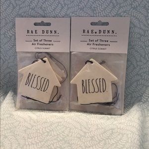 Rae Dunn Air Fresheners BLESSED X 2
